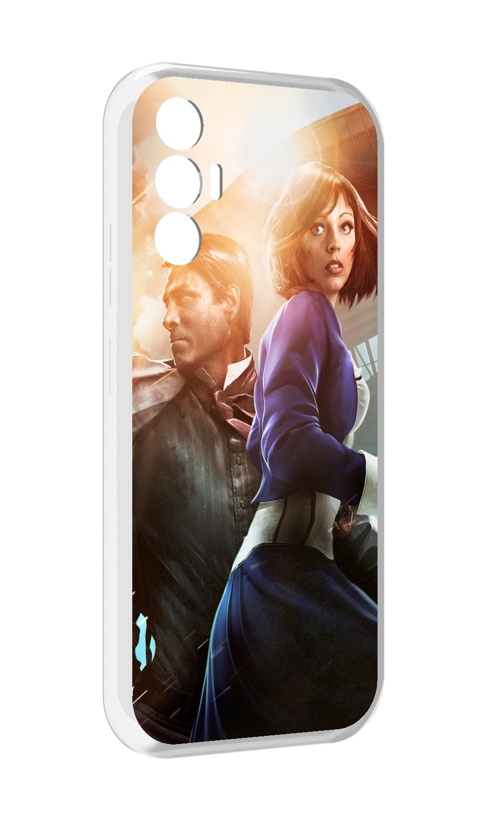 

Чехол MyPads Bioshock Infinite для Tecno Pova 3, Прозрачный, Tocco
