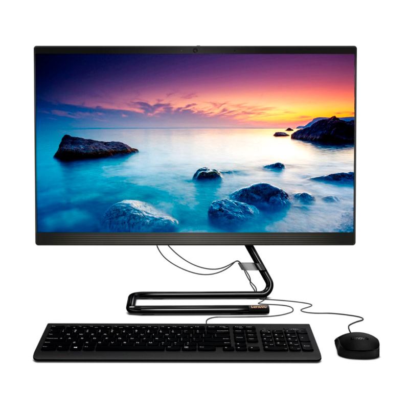 фото Моноблок lenovo ideacentre 3 24iil5 black (f0fr004drk)