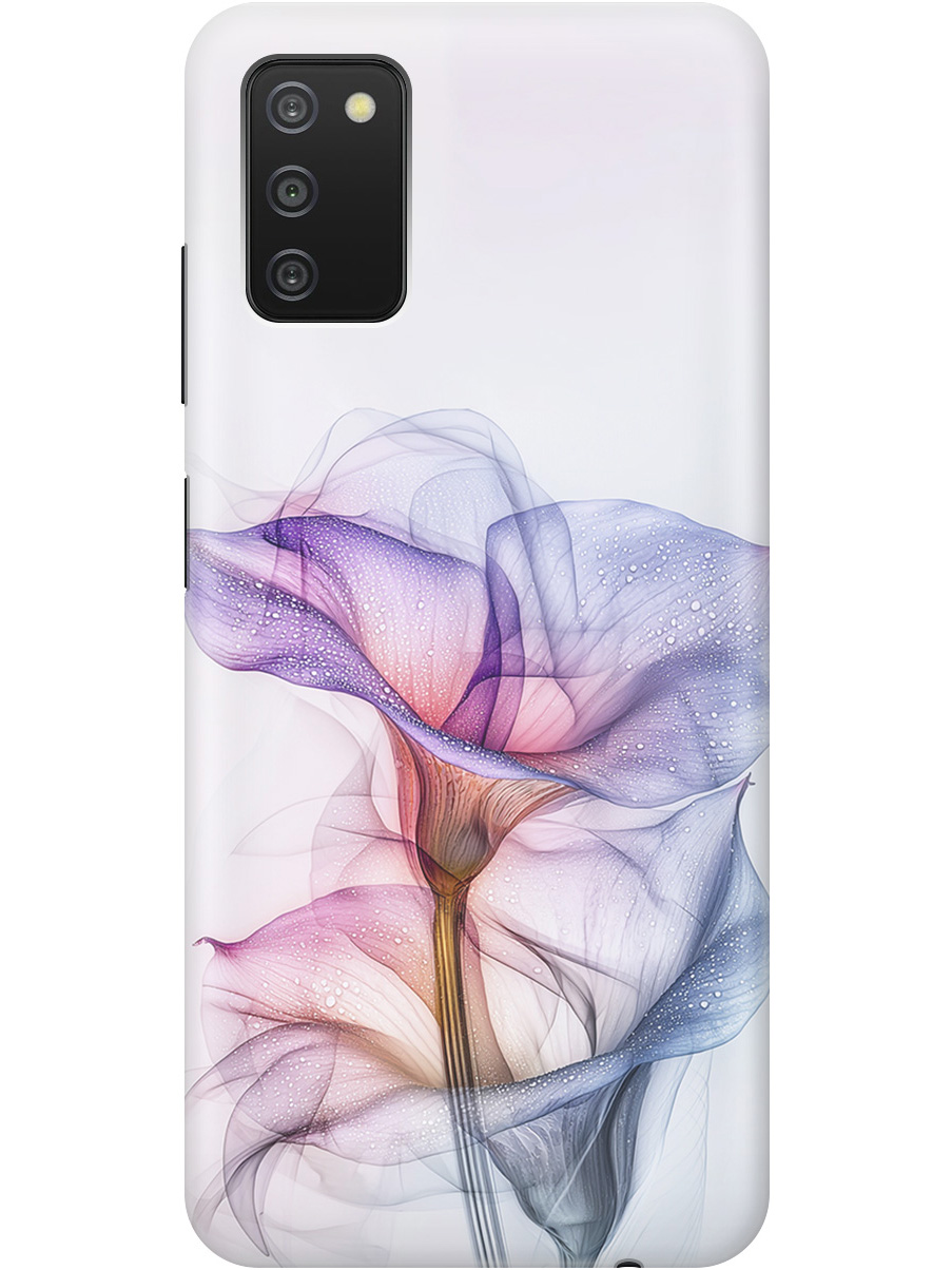 

Силиконовый чехол на Samsung Galaxy A03s с принтом "Прозрачные калы", Прозрачный;белый;серый;фиолетовый, 732241121