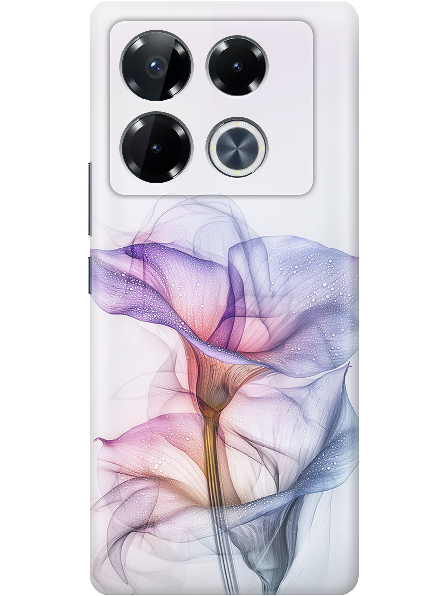 

Силиконовый чехол на Infinix Note 40 Pro / 40 Pro 5g / 40 Pro+ 5g с принтом 847957, Прозрачный;белый;серый;фиолетовый, 782627021