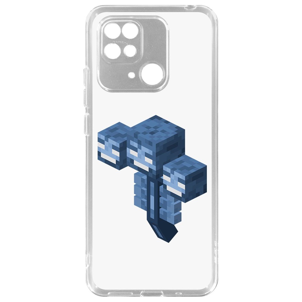 

Чехол-накладка Minecraft-Иссушитель для Xiaomi Redmi 10C, Прозрачный