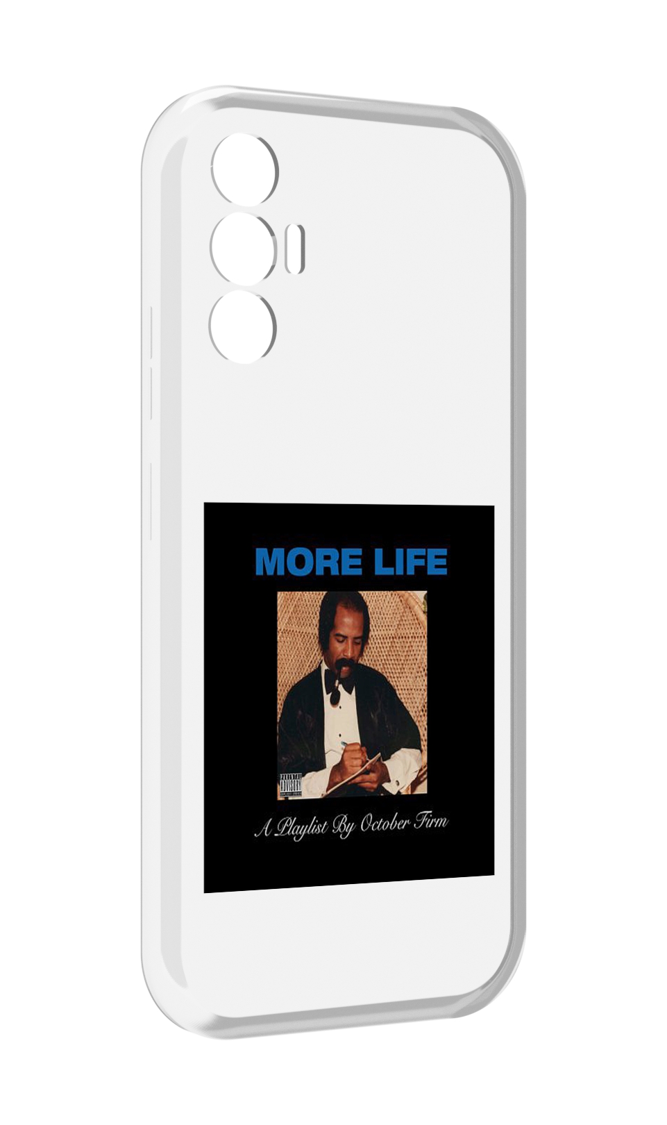 

Чехол MyPads Drake - More Life для Tecno Pova 3, Прозрачный, Tocco