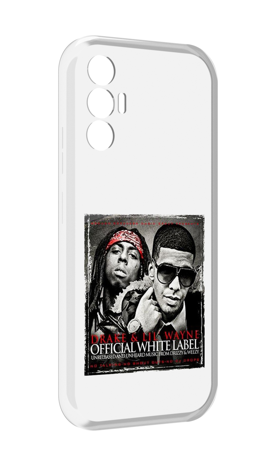 

Чехол MyPads Drake - Official White Label для Tecno Pova 3, Прозрачный, Tocco