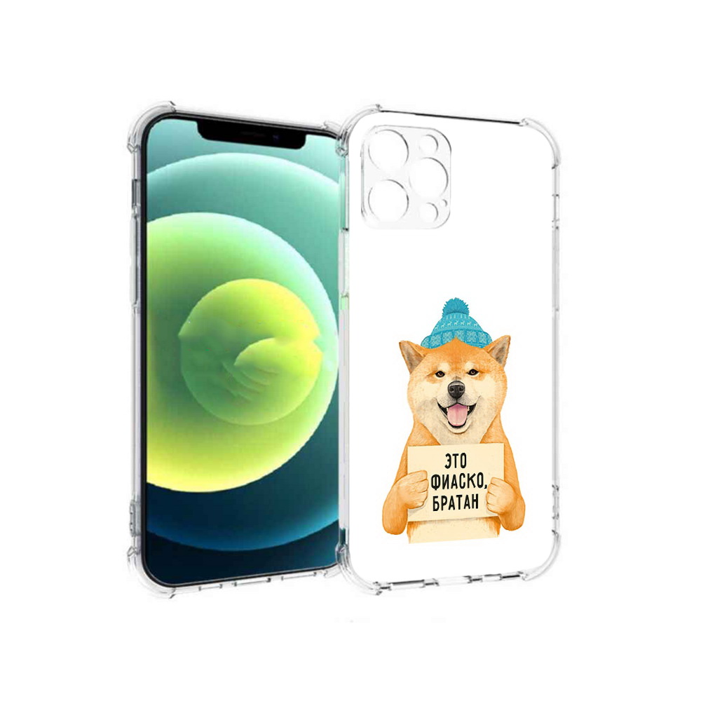 

Чехол MyPads Tocco для Apple iPhone 12 Pro фиаско (PT157529.613.656), Прозрачный, Tocco