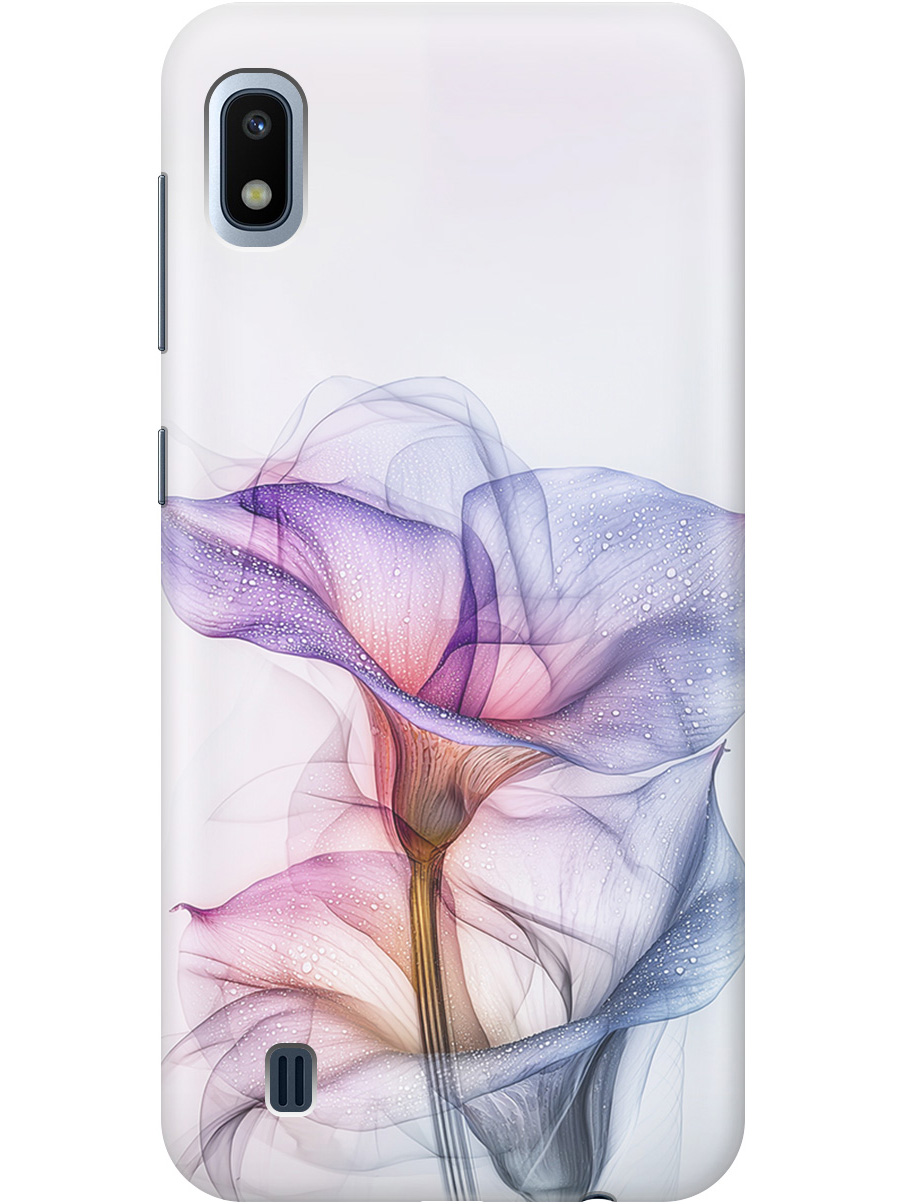 

Силиконовый чехол на Samsung Galaxy A10 с принтом "Прозрачные калы", Прозрачный;белый;серый;фиолетовый, 720804221