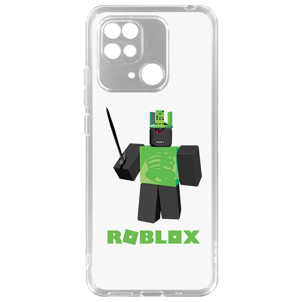 

Чехол-накладка Roblox-1x1x1x1x1 для Xiaomi Redmi 10C, Прозрачный