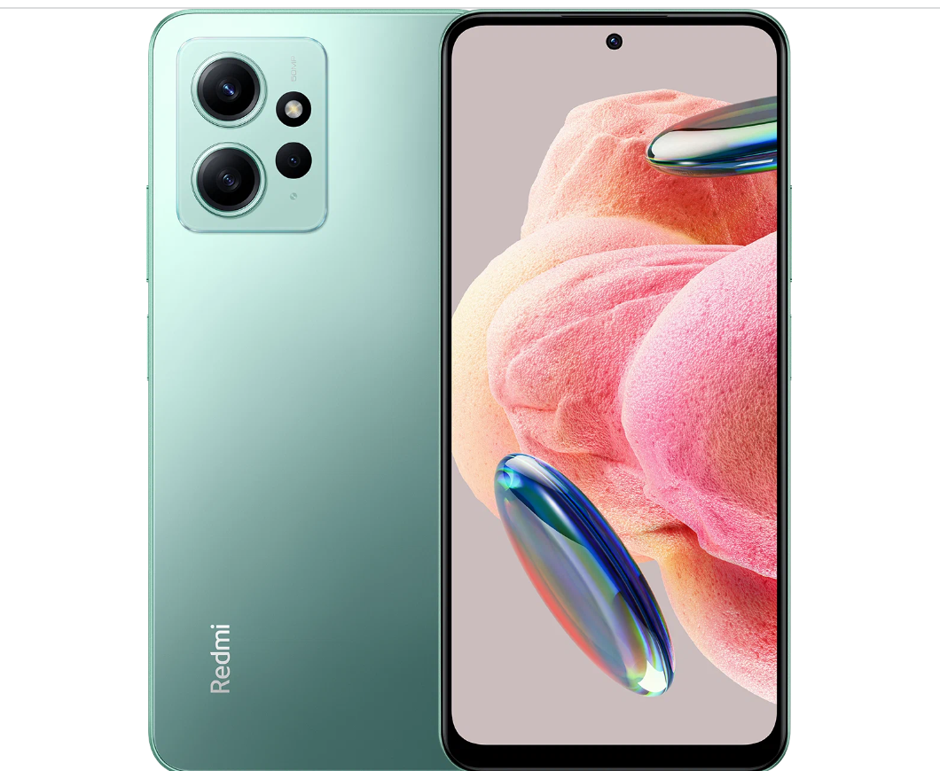 

Смартфон Xiaomi Note 12 4G 8/128GB mint green, Note 12 4G