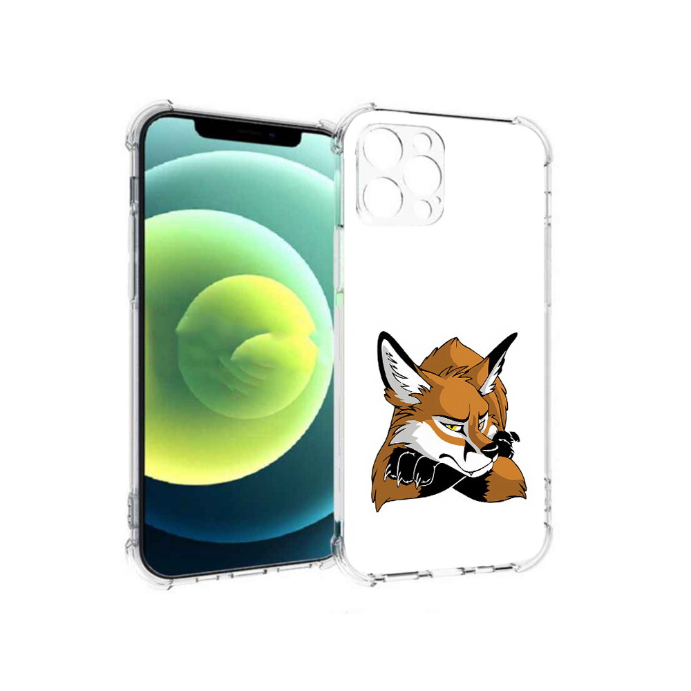

Чехол MyPads Tocco для Apple iPhone 12 Pro фокс (PT157529.613.660), Прозрачный, Tocco