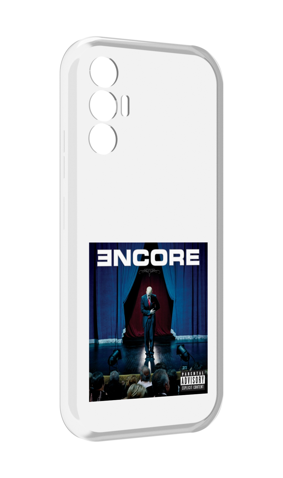 

Чехол MyPads ENCORE для Tecno Pova 3, Прозрачный, Tocco