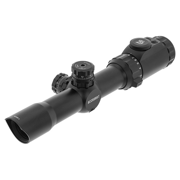 фото Прицел leapers accushot t8 tactical 1-8x28, 30мм, грав.bg4, кронштейн accu-sync®