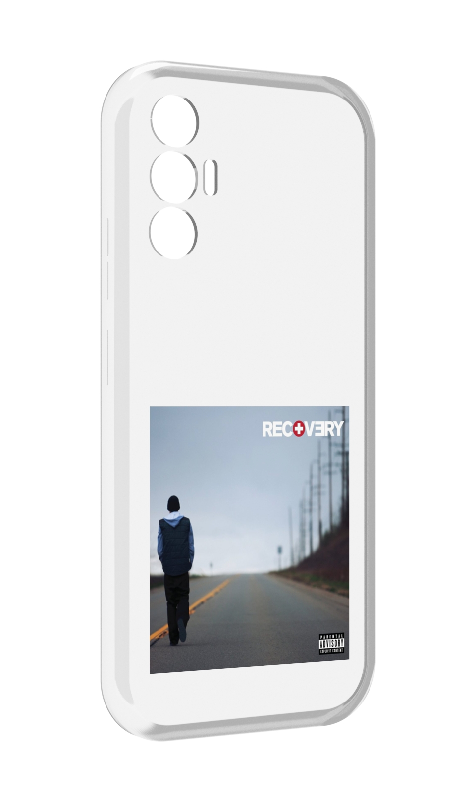 

Чехол MyPads Eminem RECOVERY для Tecno Pova 3, Прозрачный, Tocco