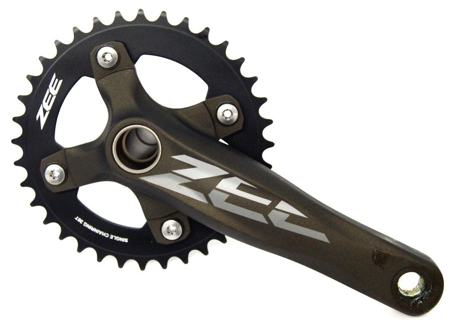 

Система Shimano Zee FC-M645 165мм 36T с каретк. для 83мм, Черный, zee