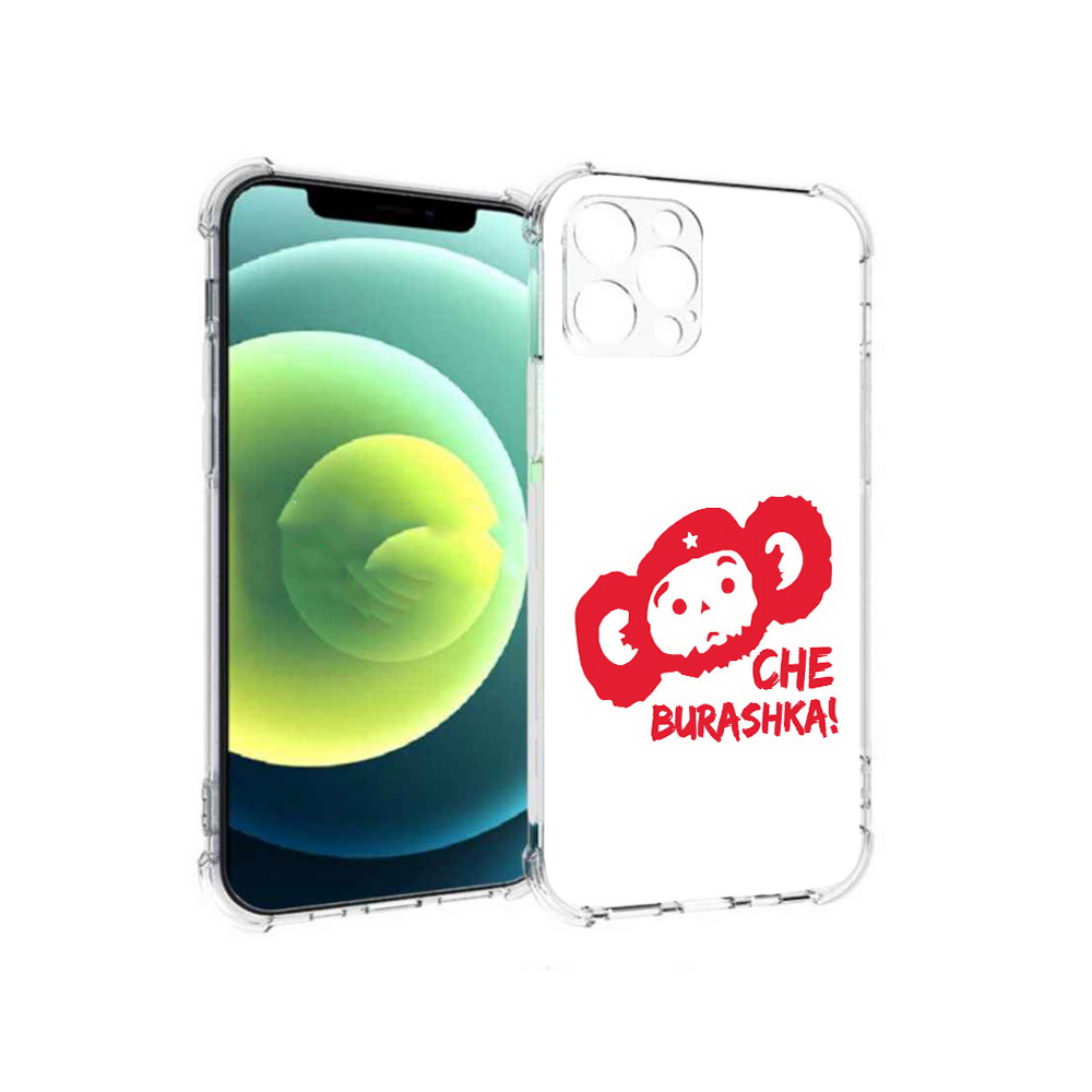 

Чехол MyPads Tocco для Apple iPhone 12 Pro чебурашка (PT157529.613.672), Прозрачный, Tocco