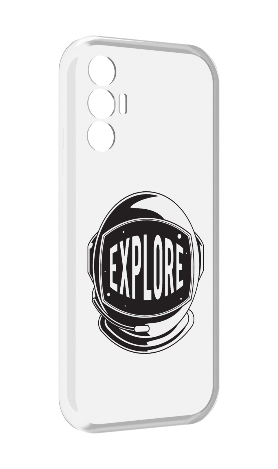 

Чехол MyPads Explore для Tecno Pova 3, Прозрачный, Tocco