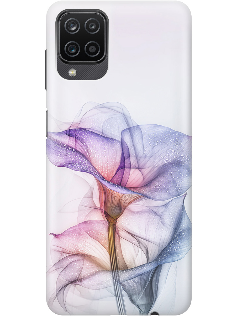 

Силиконовый чехол на Samsung Galaxy A12 / M12 с принтом "Прозрачные калы", Прозрачный;белый;серый;фиолетовый, 723602821
