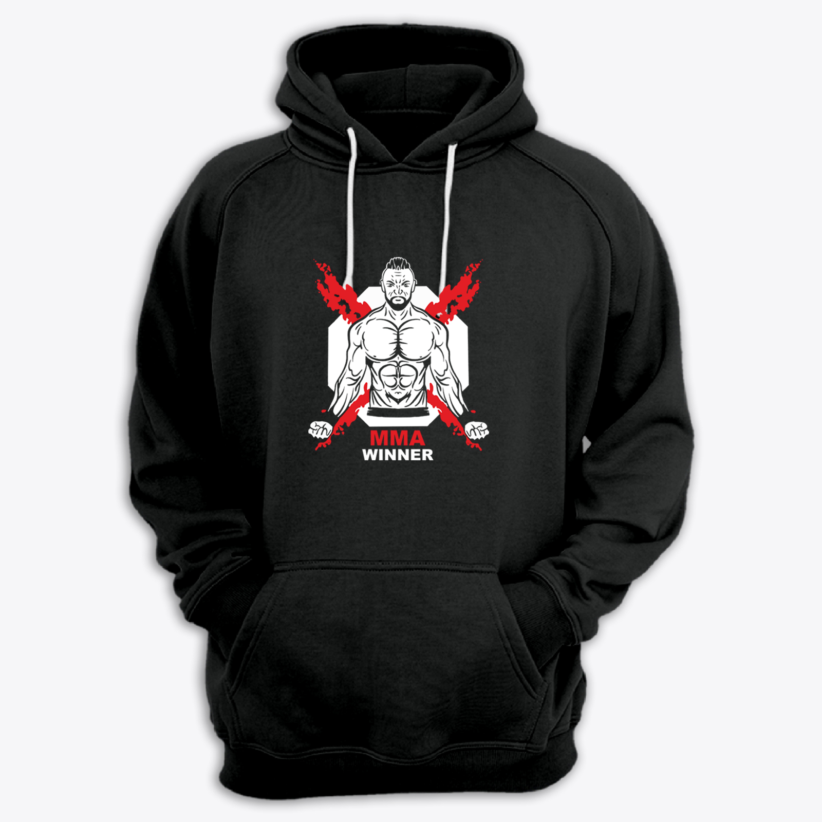 

Худи мужское SHARP&CUT DDD423476 черное 48 RU, Черный, DDD423476