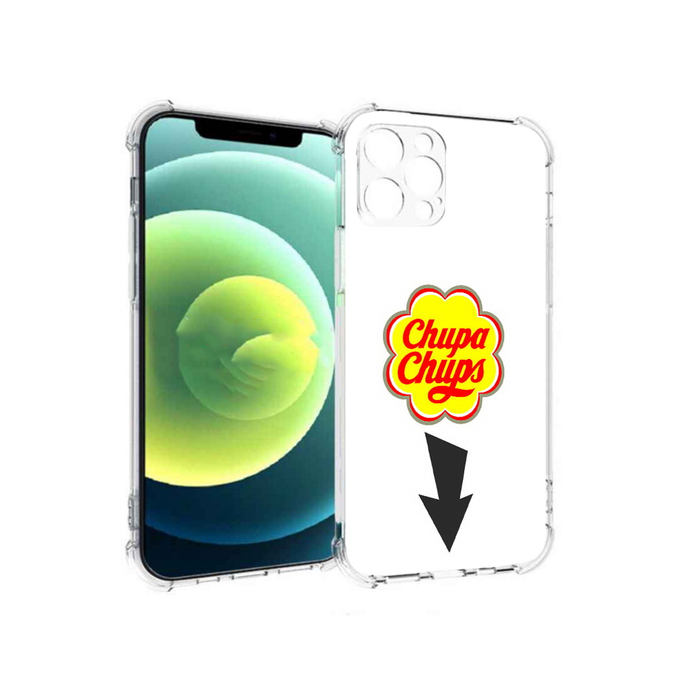 

Чехол MyPads Tocco для Apple iPhone 12 Pro чупа чупс (PT157529.613.694), Прозрачный, Tocco