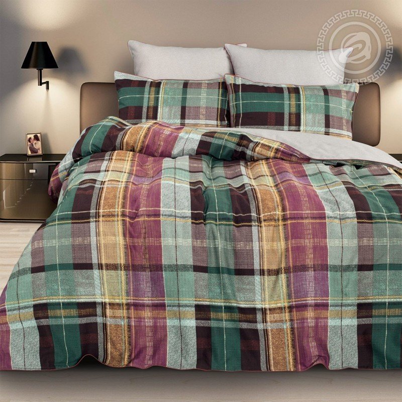 фото Комплект постельного белья артпостель джерси 2-спальный зеленый