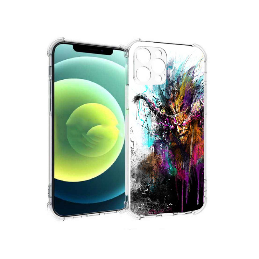 

Чехол MyPads Tocco для Apple iPhone 12 Pro яркий дьявол (PT157529.613.709), Прозрачный, Tocco