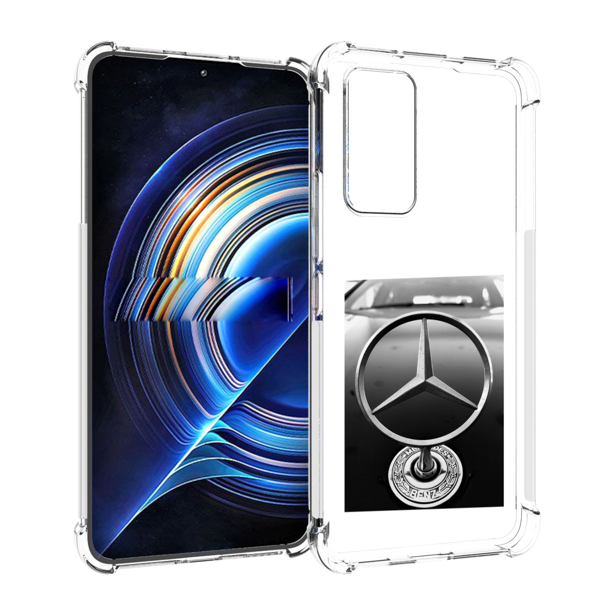 

Чехол MyPads mercedes 6 мужской для Tecno Camon 19 Neo, Прозрачный, Tocco