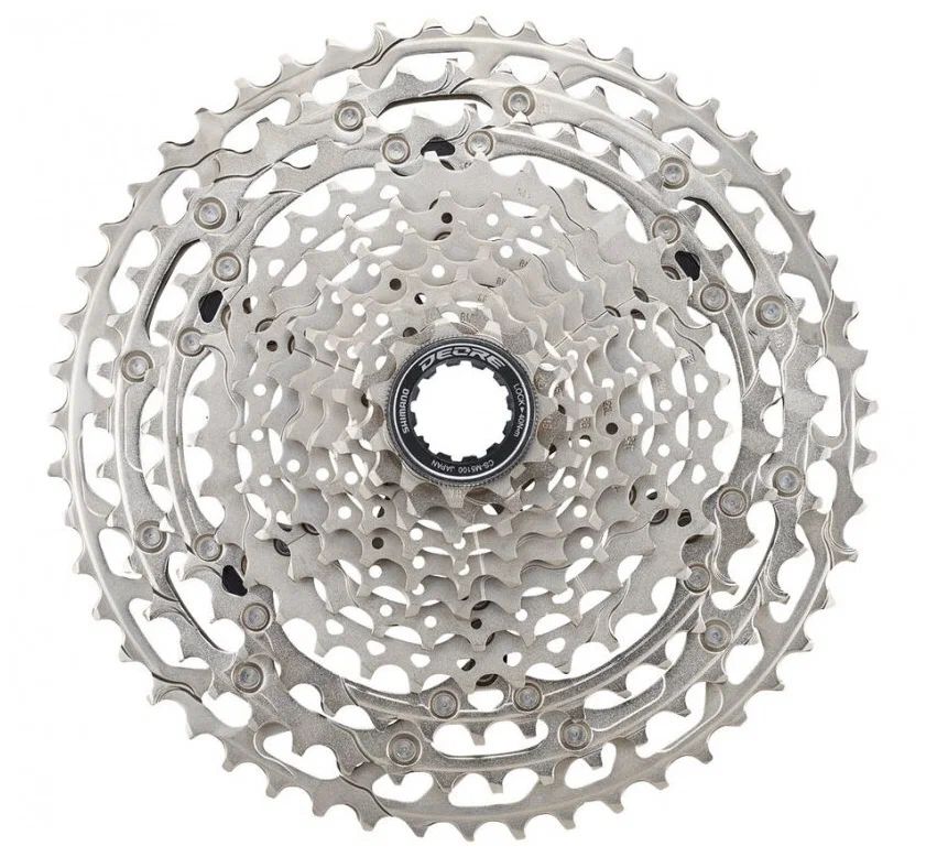

Кассета SHIMANO Deore M5100 11 ск. (11-51), Серебристый, Deore M5100