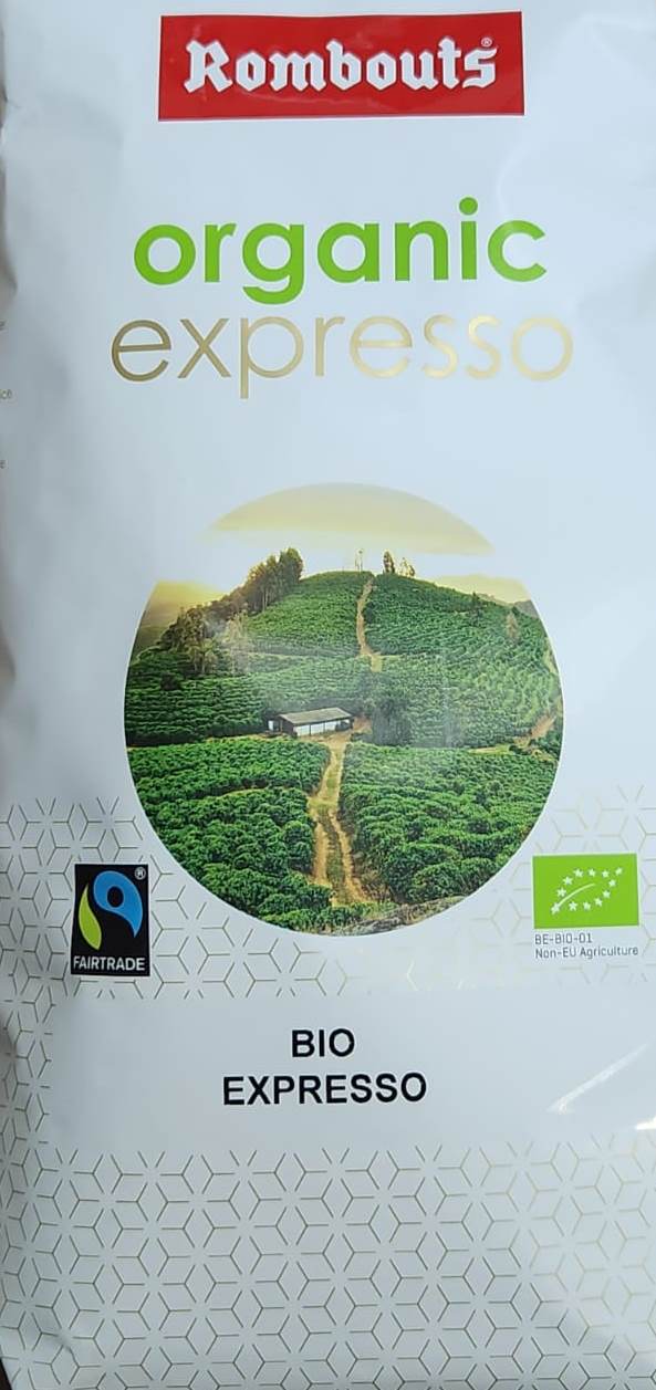 Кофе в зернах Rombouts Organic Bio Expresso, 1 кг