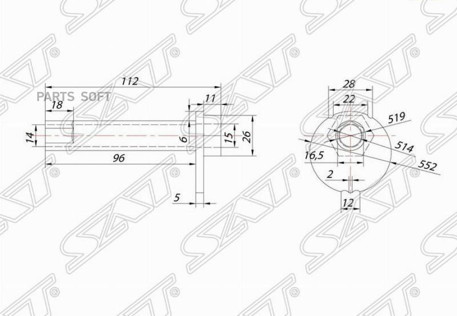 

Эксцентрик Нижнего Рычага Toyota 4runner/Fj Cruiser/Hilux Surf/Land Cruiser Prado/Lexus Gx