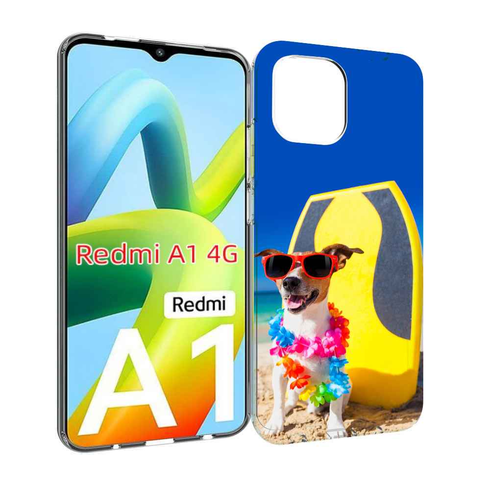

Чехол MyPads Гавайская-собака для Xiaomi Redmi A1, Прозрачный, Tocco