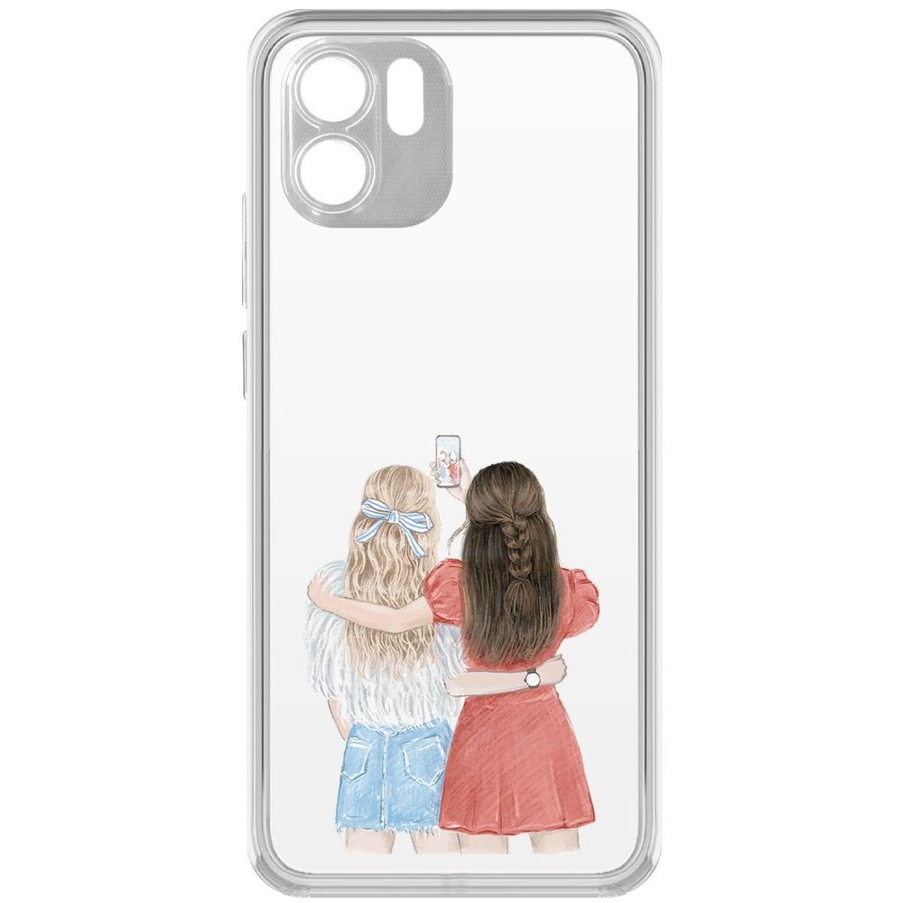 Чехол-накладка Кейс Лучшие подруги для Xiaomi Redmi A1