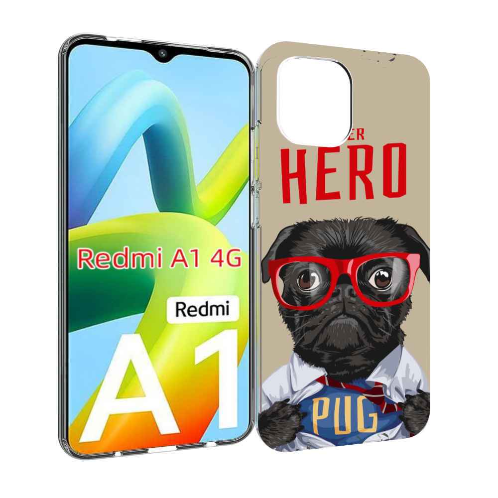 

Чехол MyPads Герой-PUG для Xiaomi Redmi A1, Прозрачный, Tocco