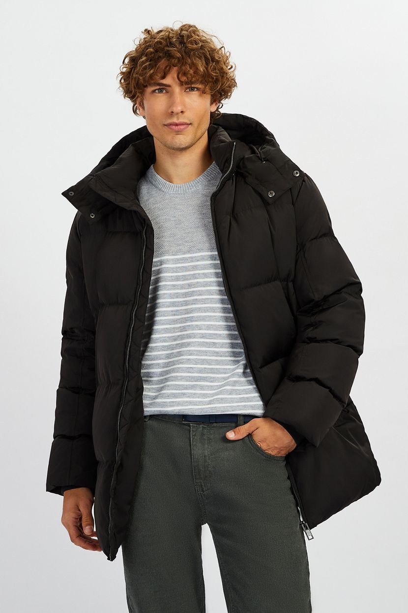 

Пуховик мужской Baon B501507 черный XXL, B501507