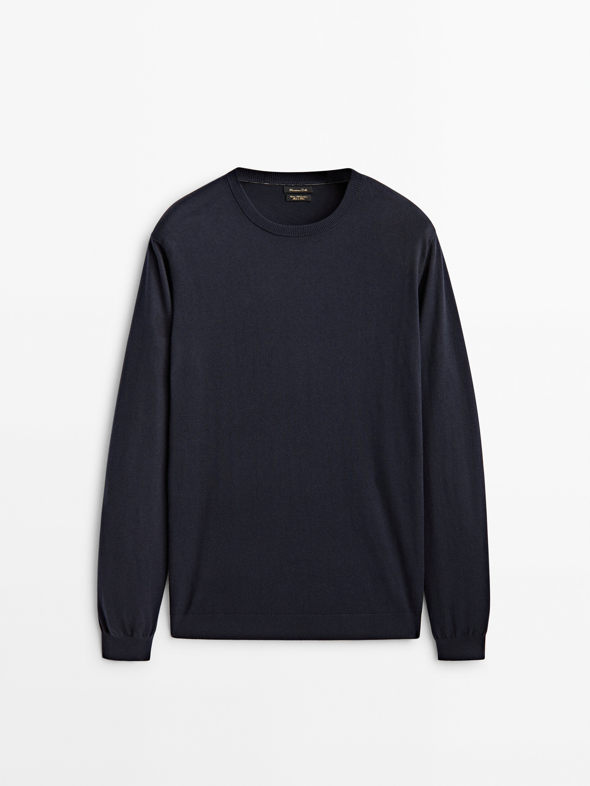 

Джемпер мужской Massimo Dutti 00945414401 синий L, 00945414401