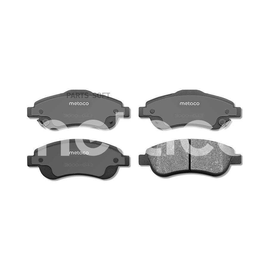 

Колодки Пер.К-Кт Honda Cr-V (2007-2012), Honda Cr-V (2012>) METACO 3000043