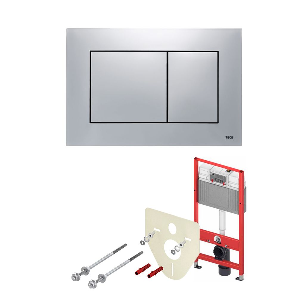Комплект TECEbase 2.0 для установки подвесного унитаза с панелью смыва TECEnow, K440402