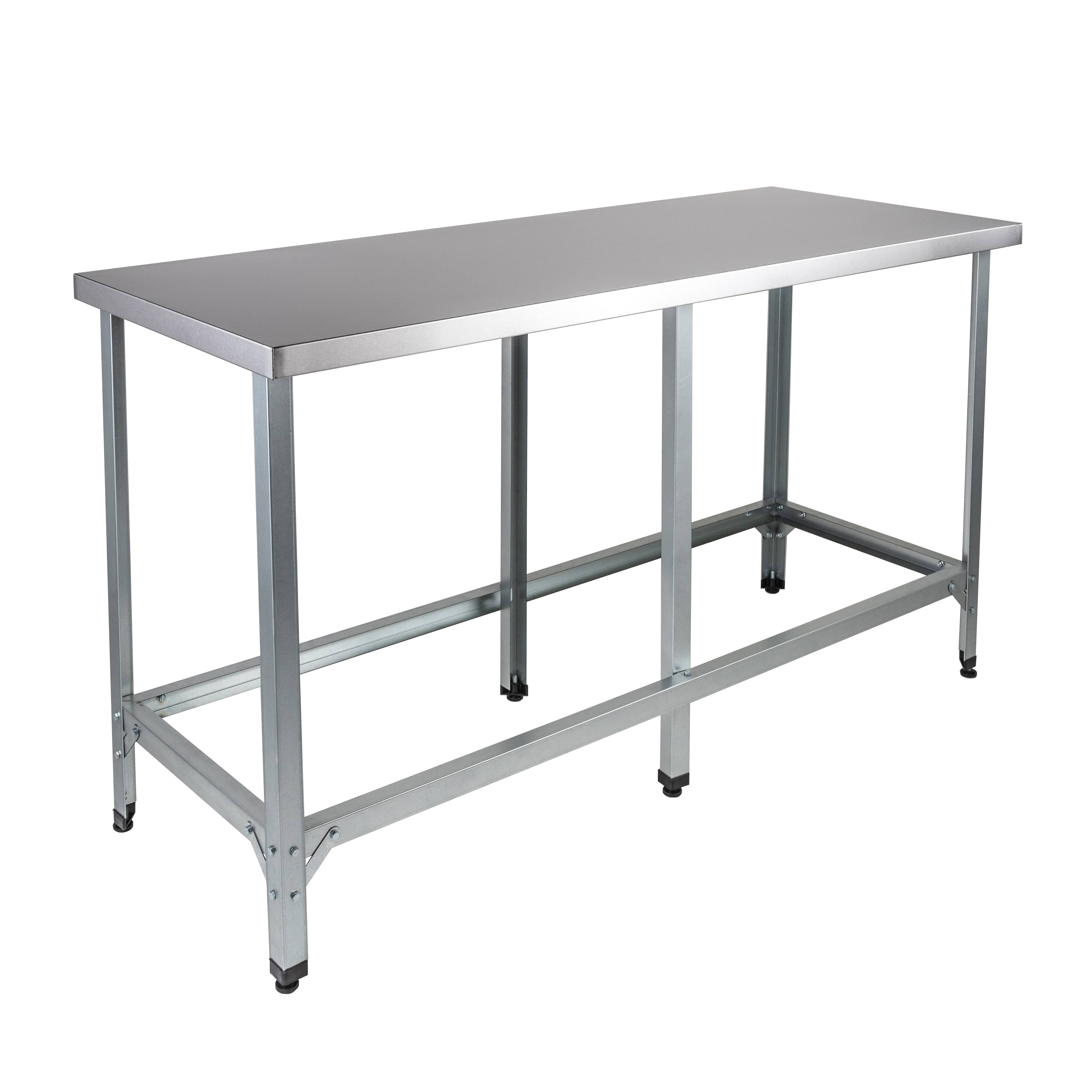 Стол производственный VERANDA А11.605 нержавеющая сталь островной 600х1500