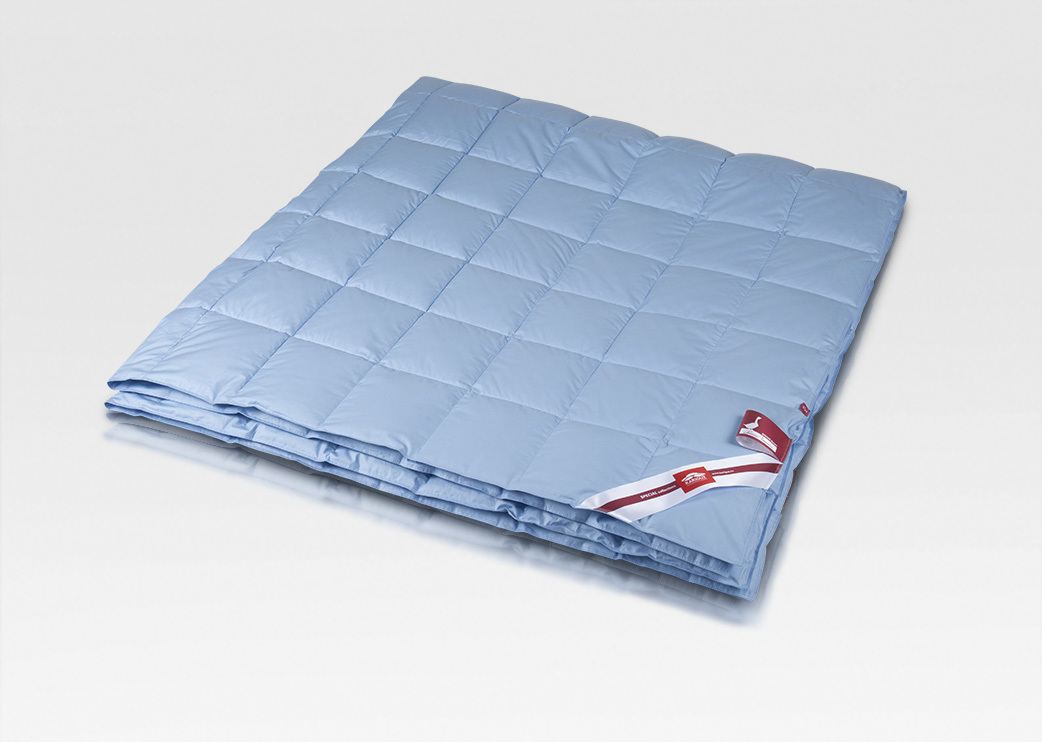 Одеяло пухоперовое «Каригуз», размер 140х205 см., летнее