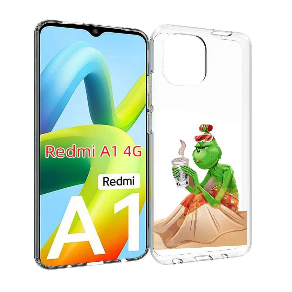 фото Чехол mypads гринч-в-платье для xiaomi redmi a1