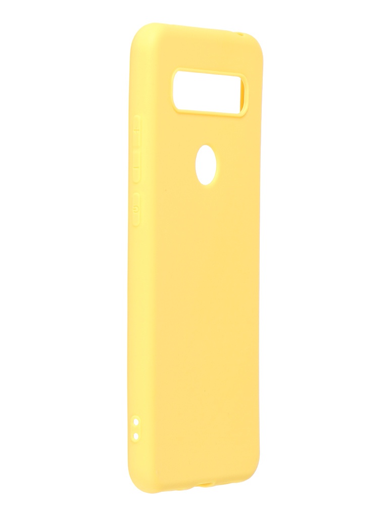 фото Чехол df для tcl 10 se silicone yellow tccase-01 df-group