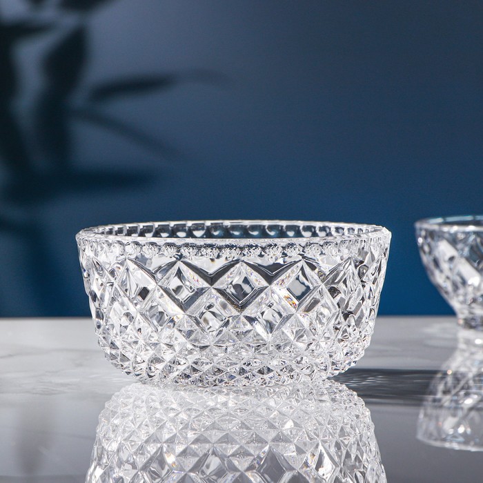 

Салатник хрустальный CRYSTAL BOHEMIA, Diamond, 300 мл, d=11,6 см, Crystalite Bohemia "DIAMOND"