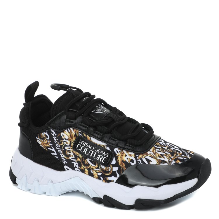 

Кроссовки женские Versace Jeans Couture 73VA3SG4 черные 39 EU, 73VA3SG4