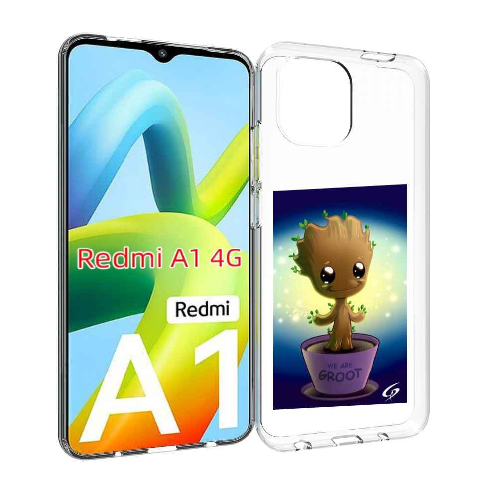 

Чехол MyPads Грут для Xiaomi Redmi A1, Прозрачный, Tocco