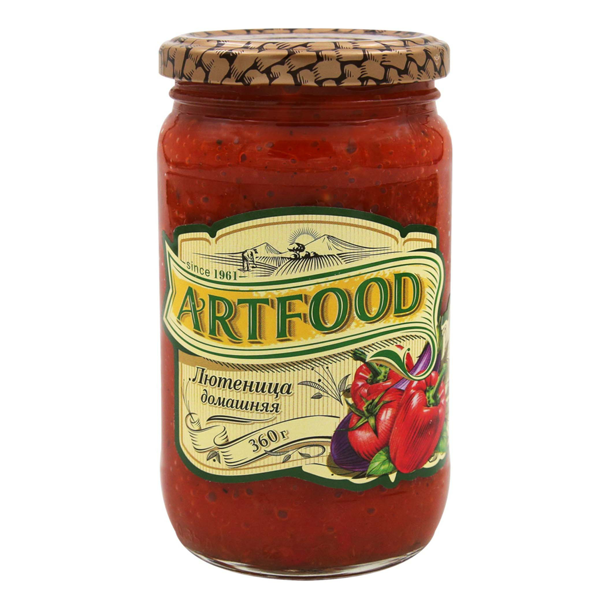 Лютеница Artfood Домашняя 360 г