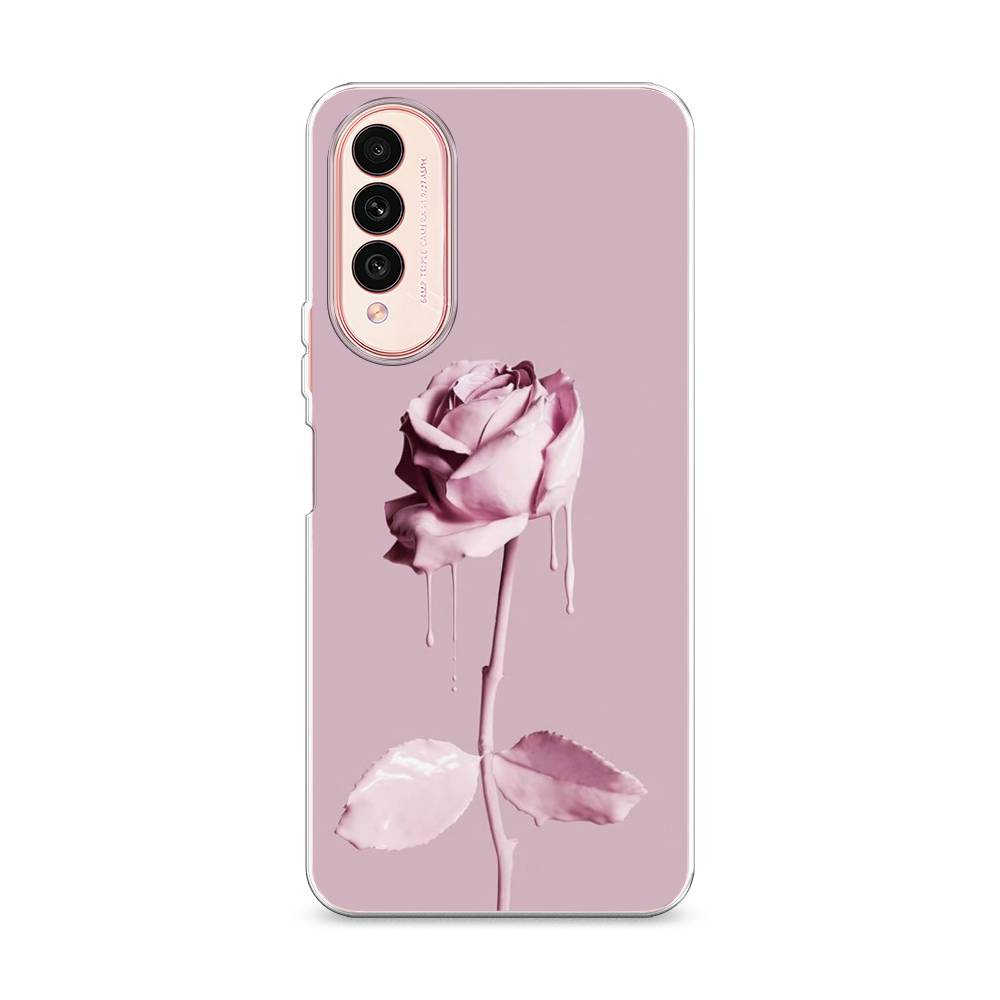 

Чехол Awog на Wiko T50 "Роза в краске", Розовый