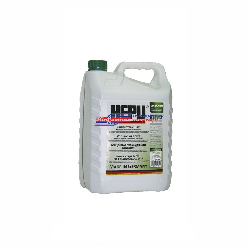 фото Антифриз hepu coolant концентрат зеленый 5 л p999-grn-005