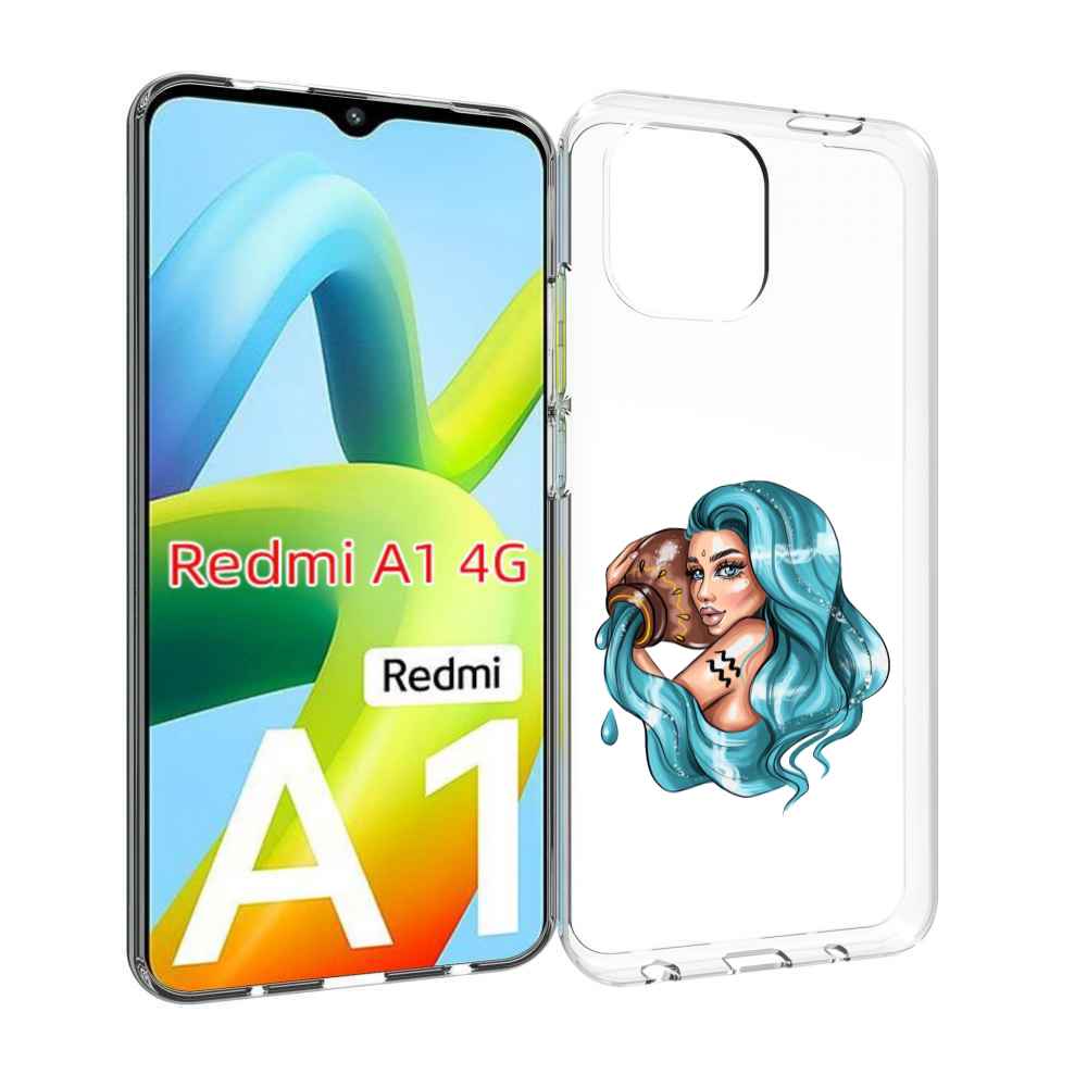 

Чехол MyPads Девушка-Водолей для Xiaomi Redmi A1, Прозрачный, Tocco
