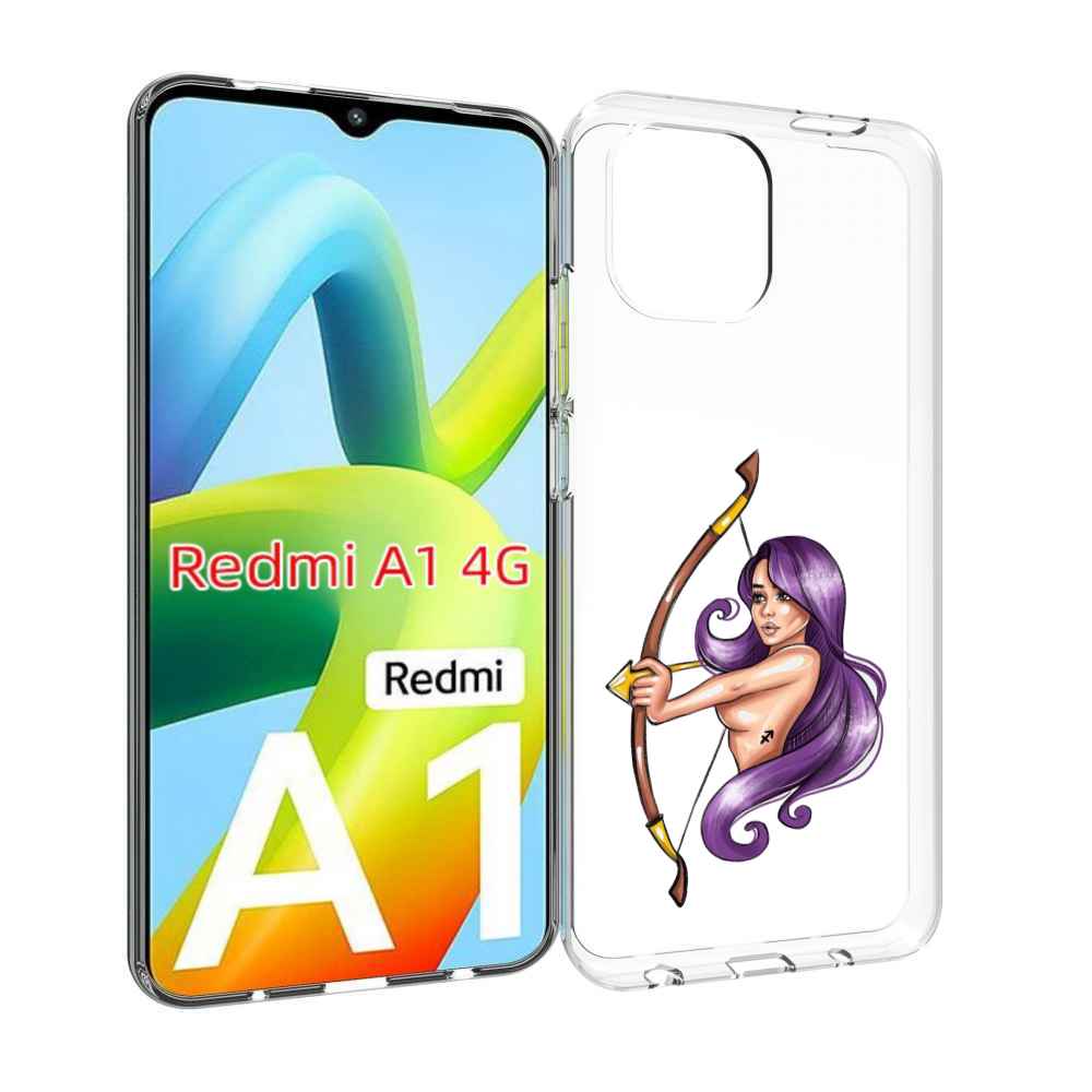 

Чехол MyPads Девушка-Стрелец женский для Xiaomi Redmi A1, Прозрачный, Tocco
