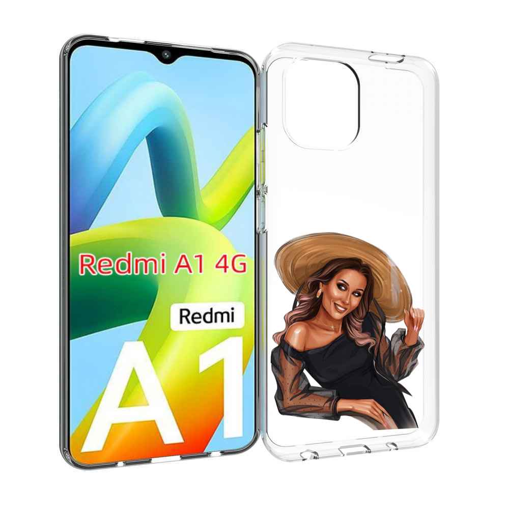 Чехол MyPads Девушка-в-боди женский для Xiaomi Redmi A1