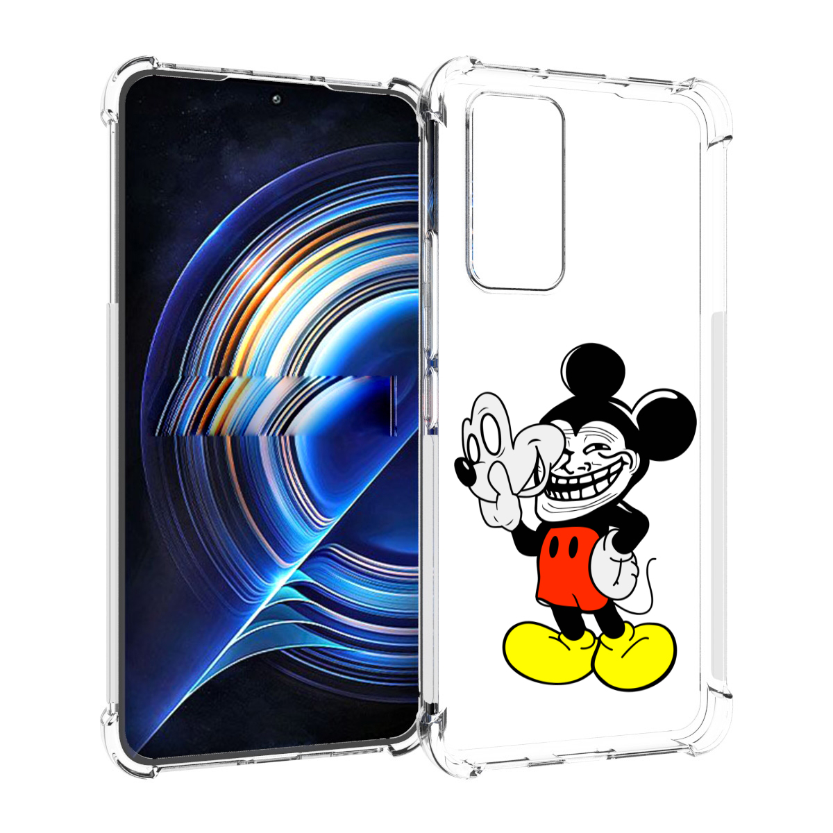 

Чехол MyPads микки-маус-троллер для Tecno Camon 19 Neo, Прозрачный, Tocco