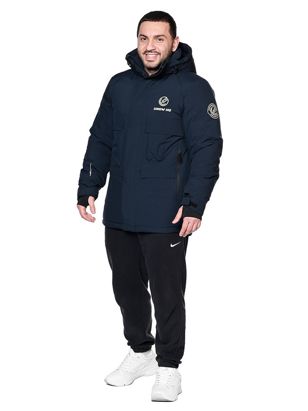 

Куртка мужская SNOW HEADQUARTER A-8977 синяя XL, Синий, A-8977