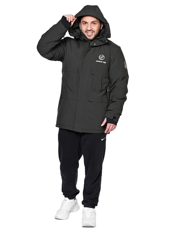 

Куртка мужская SNOW HEADQUARTER A-8977 хаки M, A-8977